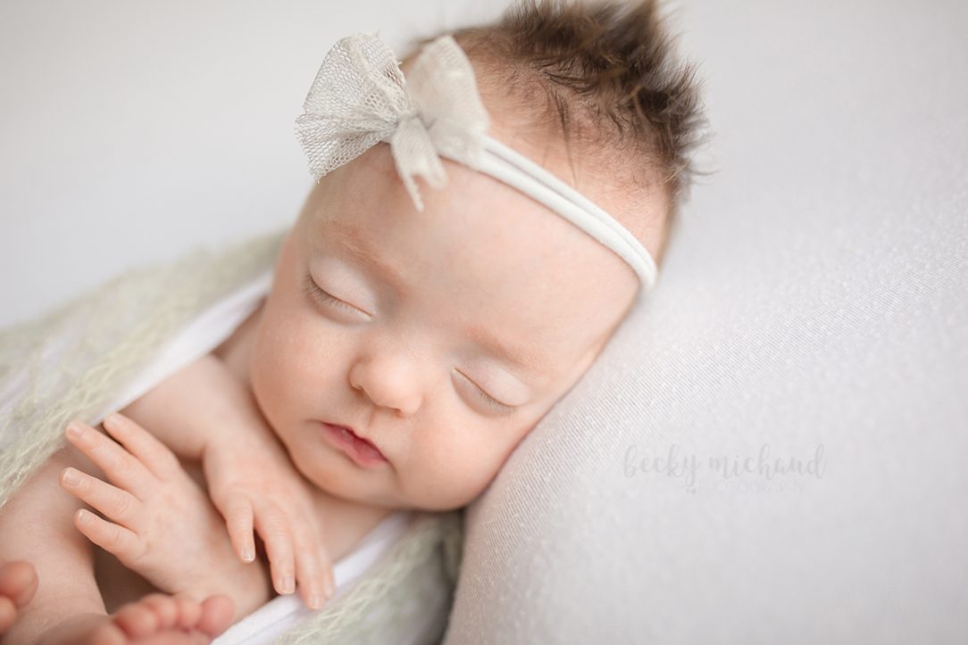 Stella, Ivy, And Cora - Newborn Triplets - Becky Michaud Photography